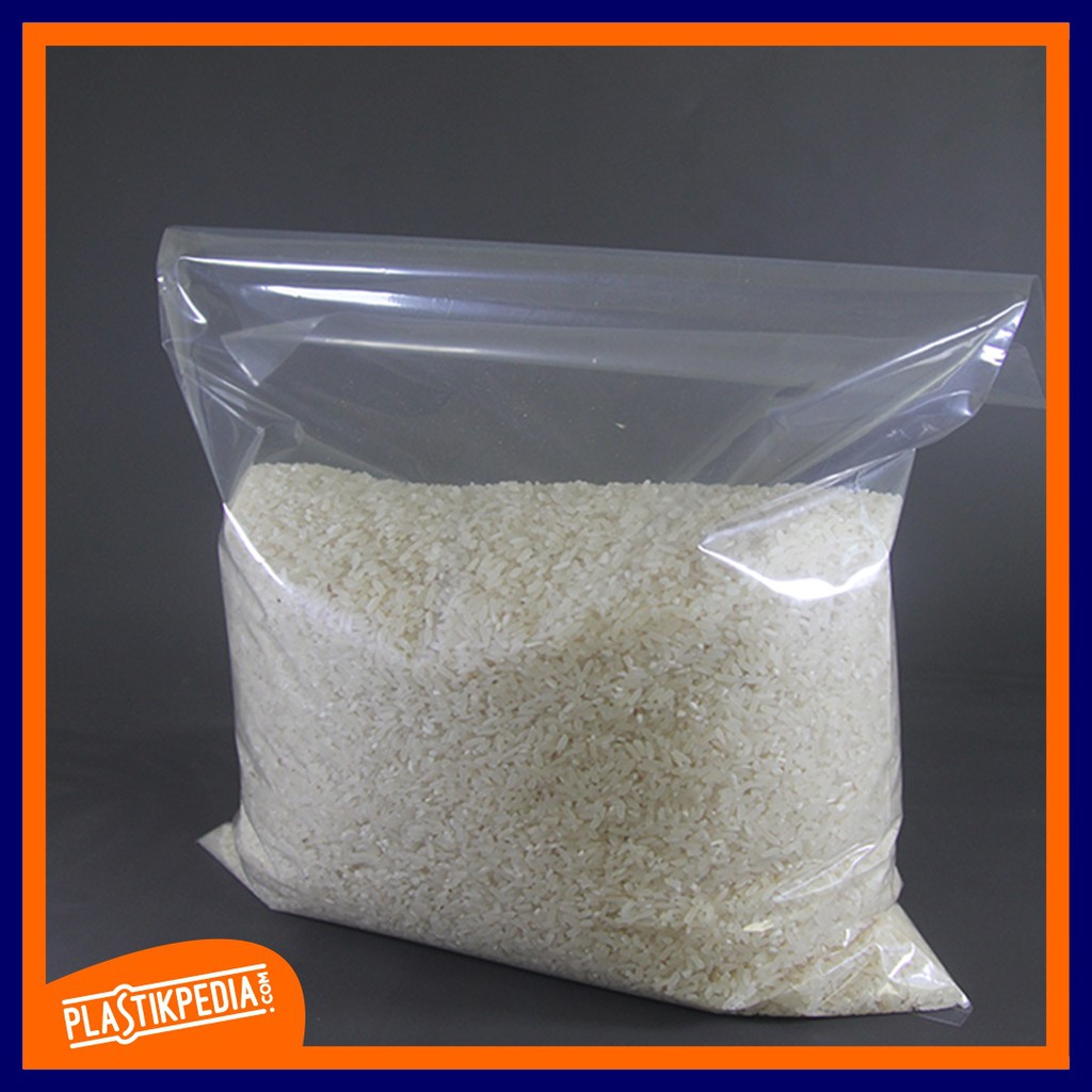 Kantong Beras Plastik PP Polos 5 kg Ukuran 30x45x0 05 Kantong Beras Plastik PP Polos 5 kg Ukuran 30x45x0 05