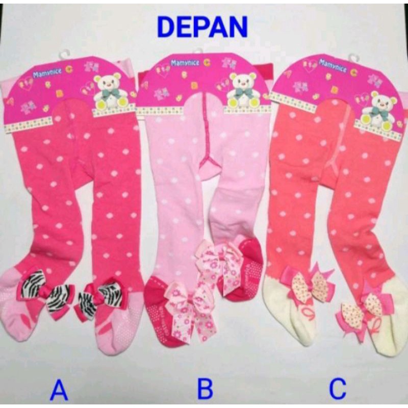 Legging Bayi Pita tutup kaki/ Legging bayi lucu