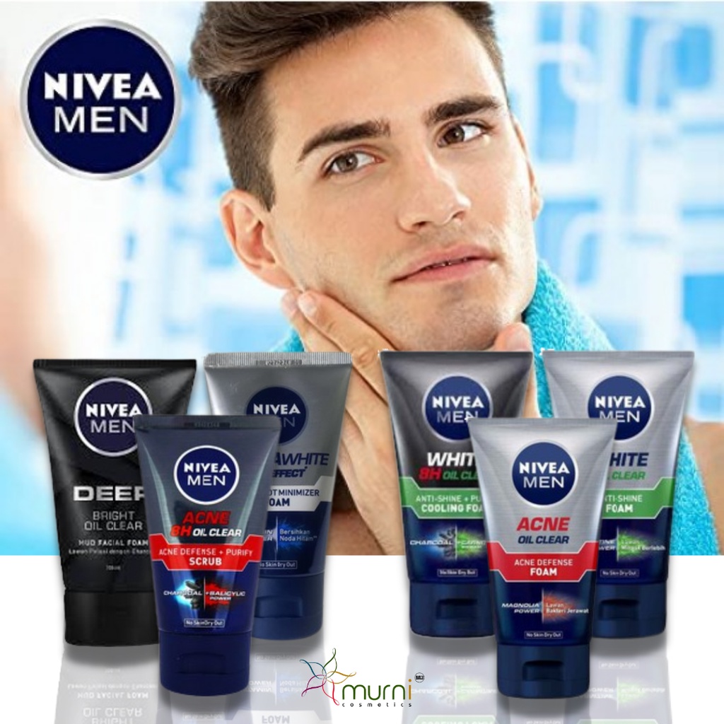 NIVEA MEN FACIAL FOAM 100ML