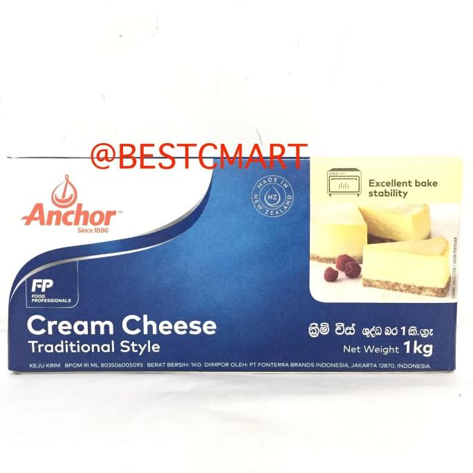 

(BISA COD) ANCHOR CREAM CHEESE 1KG