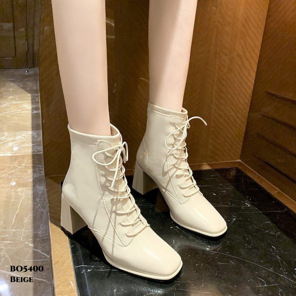 PRF Sepatu Heels Boots Korea BO5400