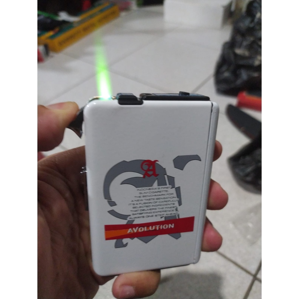 KOTAK ROK0K PLUS KOREK API - BANYAK VARIAN - POLOS DAN MOTIF - SIMPLE DAN PRAKTIS - KOREK API - LIGHTER CIGARRETE - TERMURAH