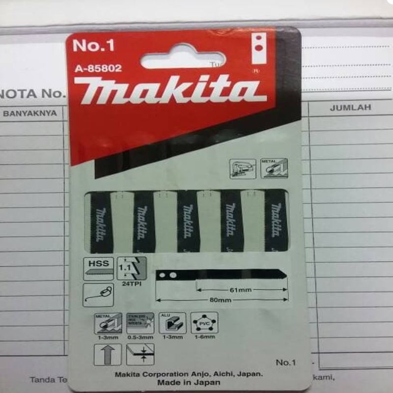 Mata Jigsaw Makita No.1 / Jigsaw Blade Makita No.1