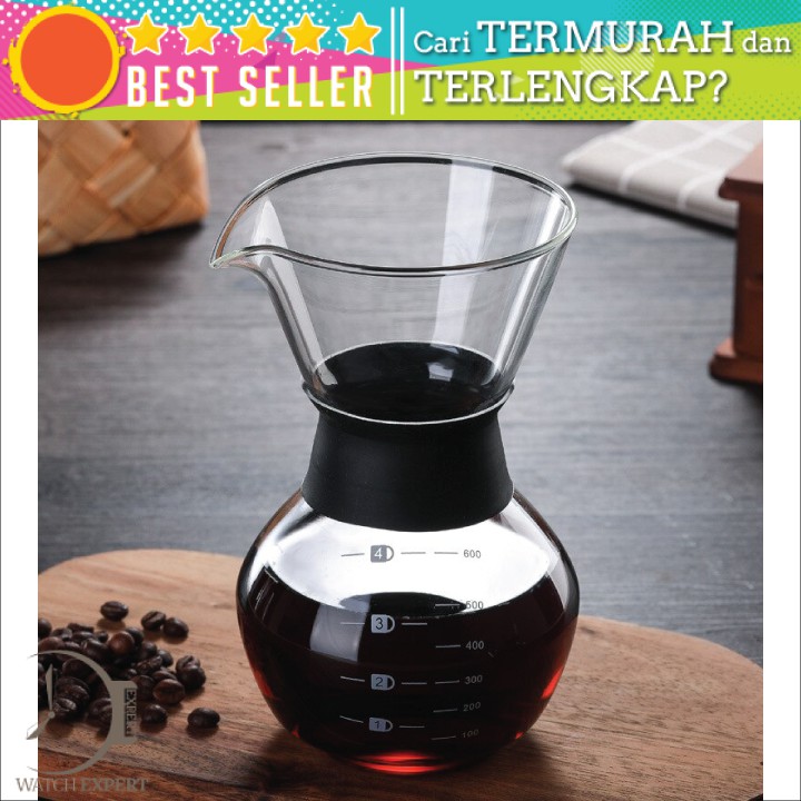 BAYAR DI TEMPAT Teko Kopi Barista 400ml Coffee Maker Pot V60 Drip Kettle