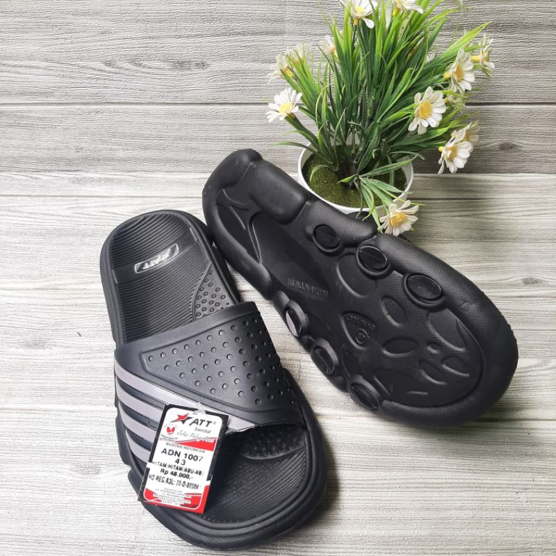 Sandal Pria Slide jumbo ATT ADN 1007/Sandal slop Pria Uk 40-43