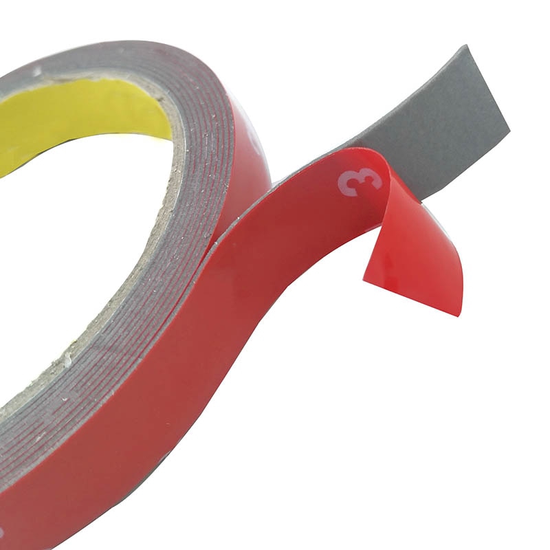 3m Auto Car Foam Double Sided Attachment Tape 10mm Panjang Double faced Acrylic Foam Tape Auto Khusus Spons Puffs Lem Mobil Decals Dekorasi