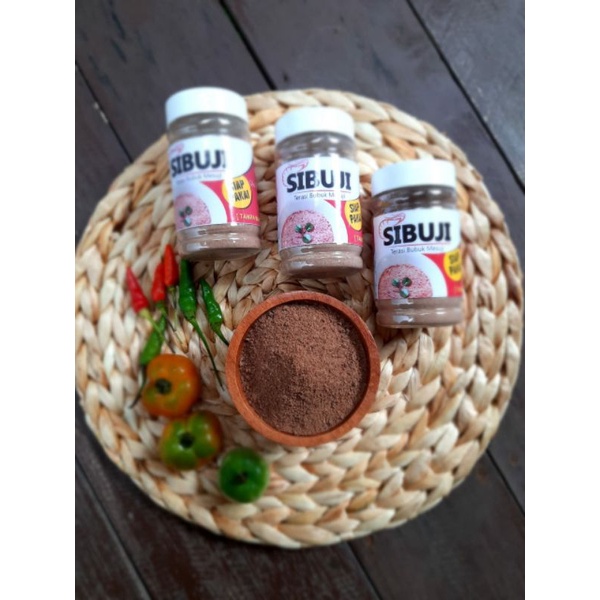 

Terasi Sibuji. terasi bubuk siap pakai