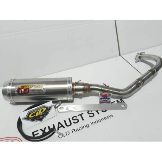 KNALPOT CLD RACING MIO KARBU/MIO SPORTY/NOUVO/FINO TYPE NEW C2