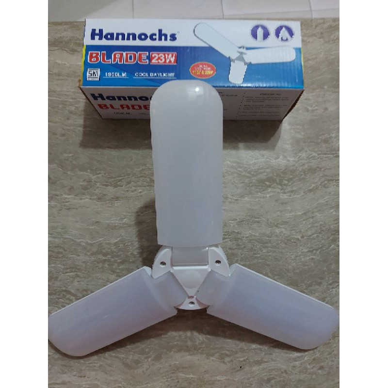 LED Hannochs BLADE 23 W, Lampu LED Model 3 Sayap Kipas