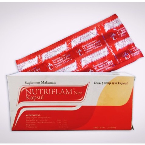 Jual Nutriflam Neo Strip Isi 6 Kapsul | Shopee Indonesia