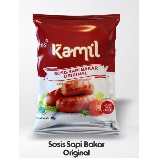 

KAMIL SOSIS SAPI BAKAR ORIGINAL 500GR ISI 10 BIJI / Sosis Sapi Bakar Original / Frozen Food