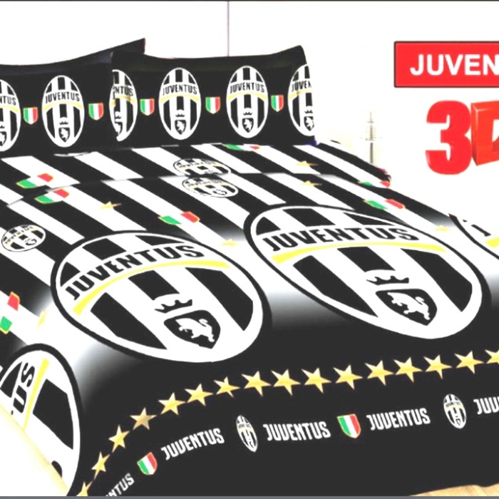Sprei Bola sprei bonita juventus no 1 king 180x200 motif bola
