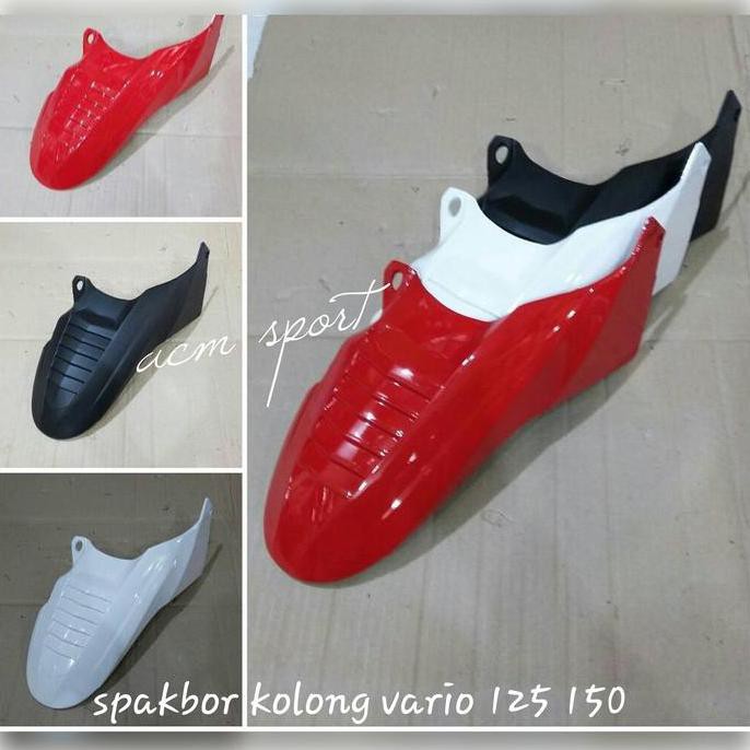 ► TERHEMAT SPAKBOR MOTOR ► SPAKBOR KOLONG VARIO 150 / 125 YG LAMPU LED REAR HUGGER AKSESORIS