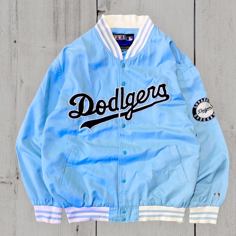 jaket varsity dodgers second original by MLB vintage
