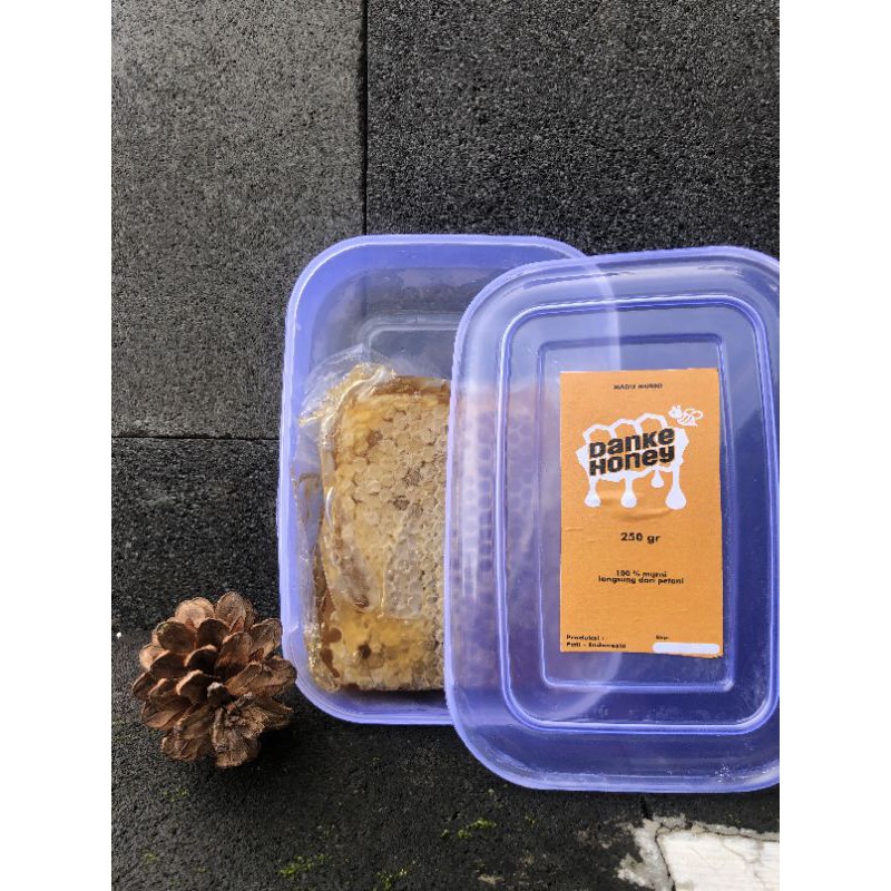 

250 gr Madu Sarang Asli Murni 100% Danke Honey Bersertifikat PIRT dan Halal