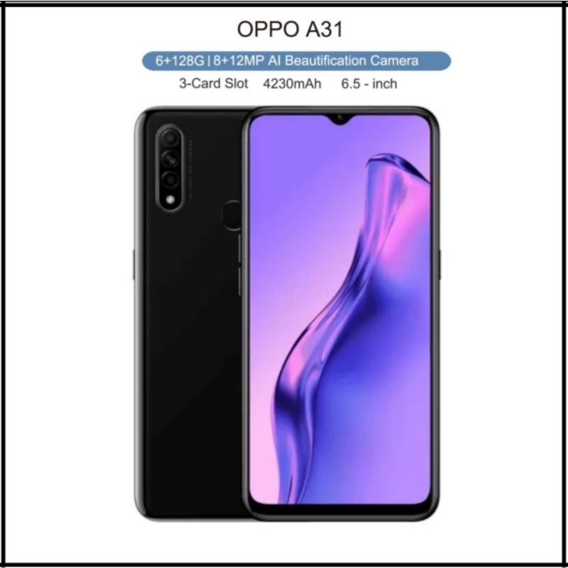 HP OPPO A31 4G 6GB/128GB Garansi 1Tahun