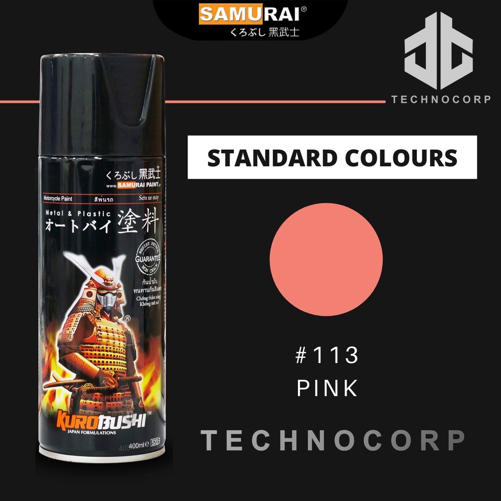 

Cat Semprot SAMURAI PAINT 113 PINK