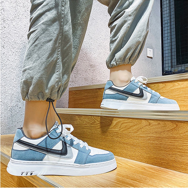 Highland Sepatu Pria Sneakers Casual Sepatu Pria Santai Kets Sepatu Olahraga Running Sport Shoes KSR102