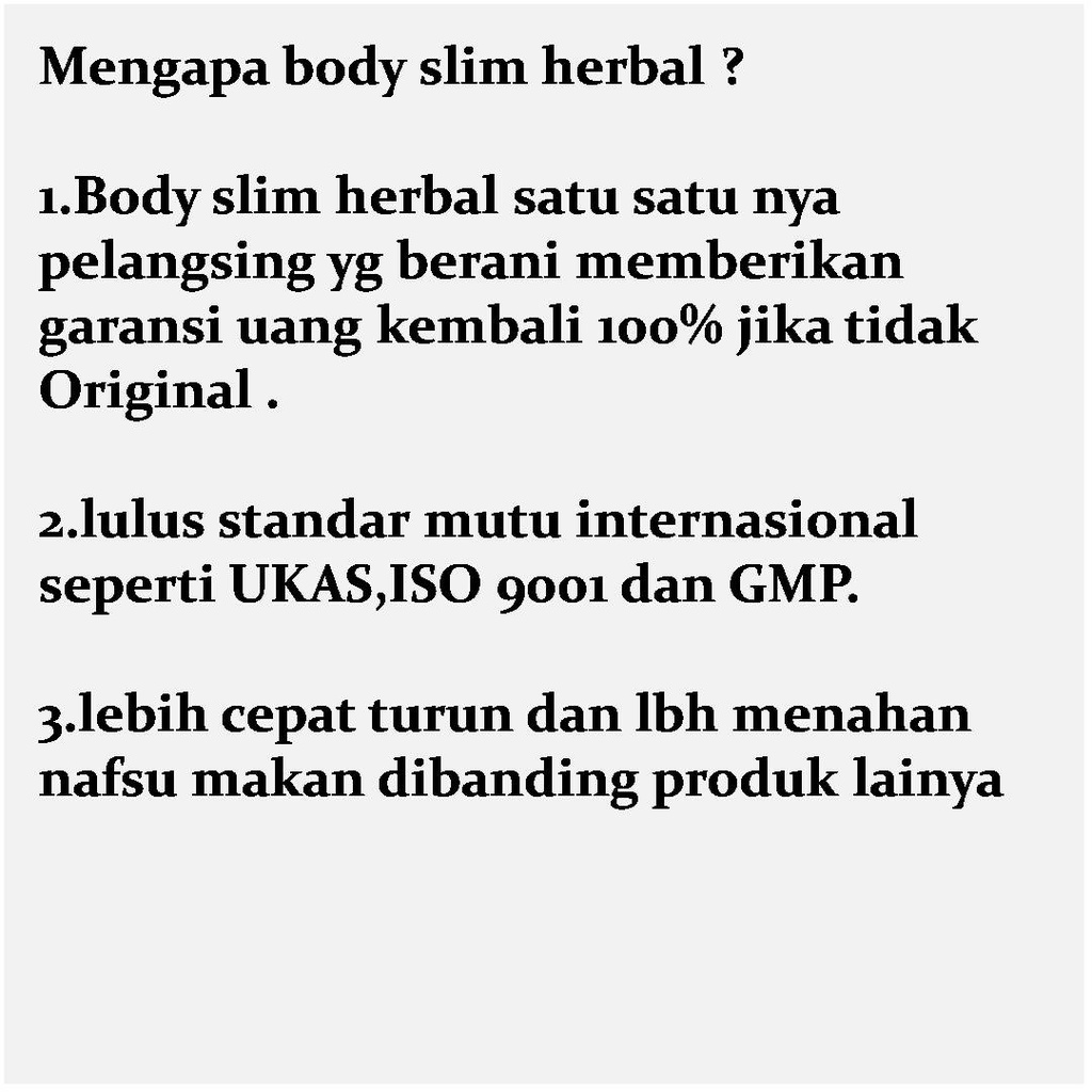 Terbaru Pelangsing Penurun Berat Badan Ampuh Membakar Lemak Perut Buncit Paha Betis Lengan Gemuk Asli Cepat Ori Bpom