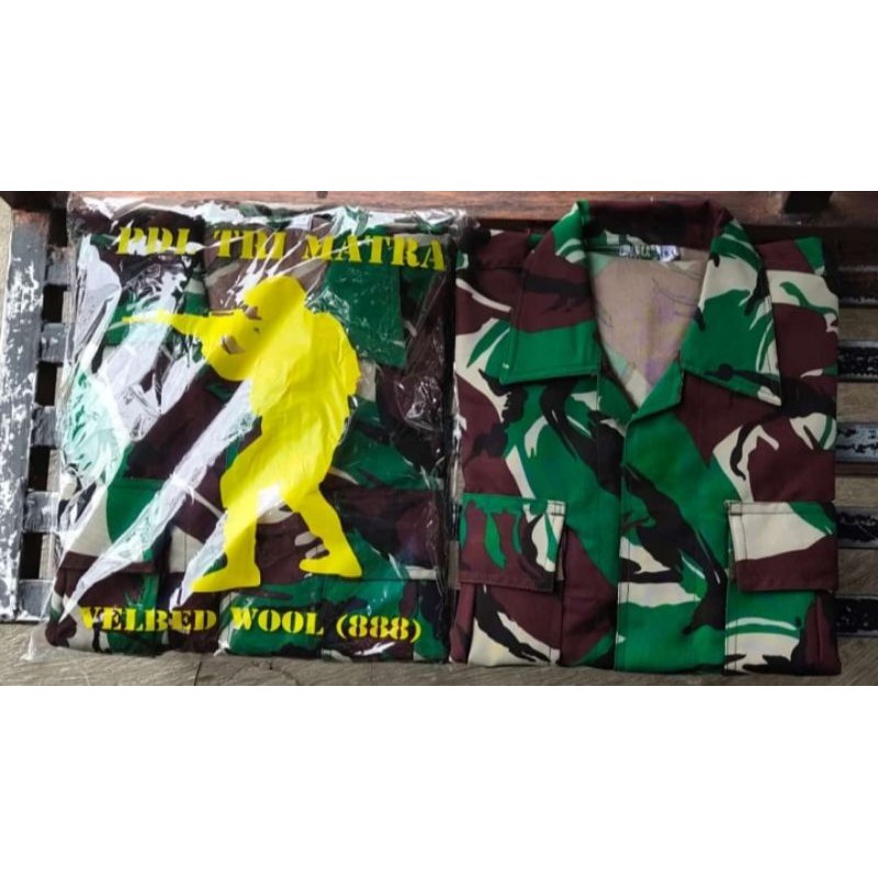baju pdl velbet wool trimatra