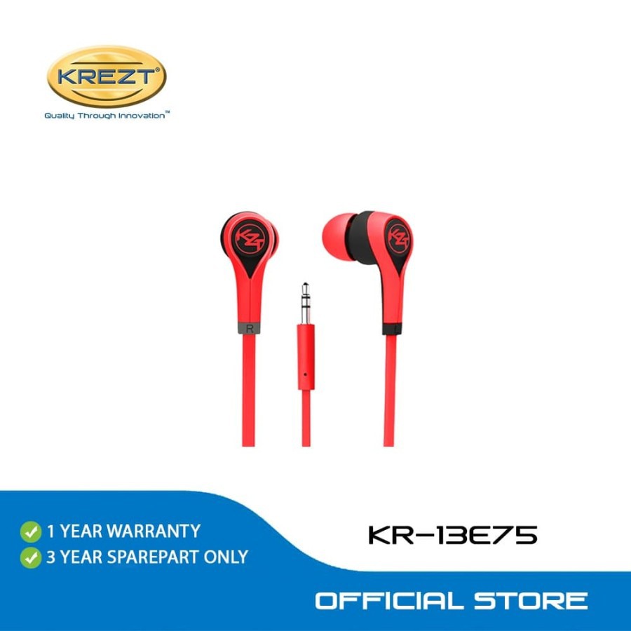 EARPHONE KREZT KR-13E75