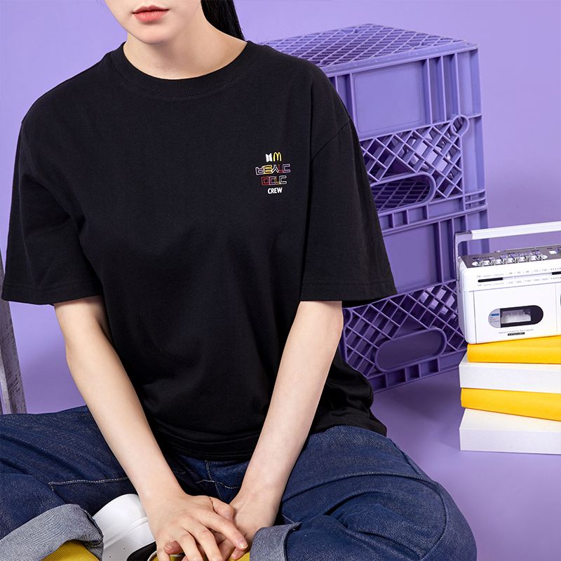 Tshirt bts McDonald crew