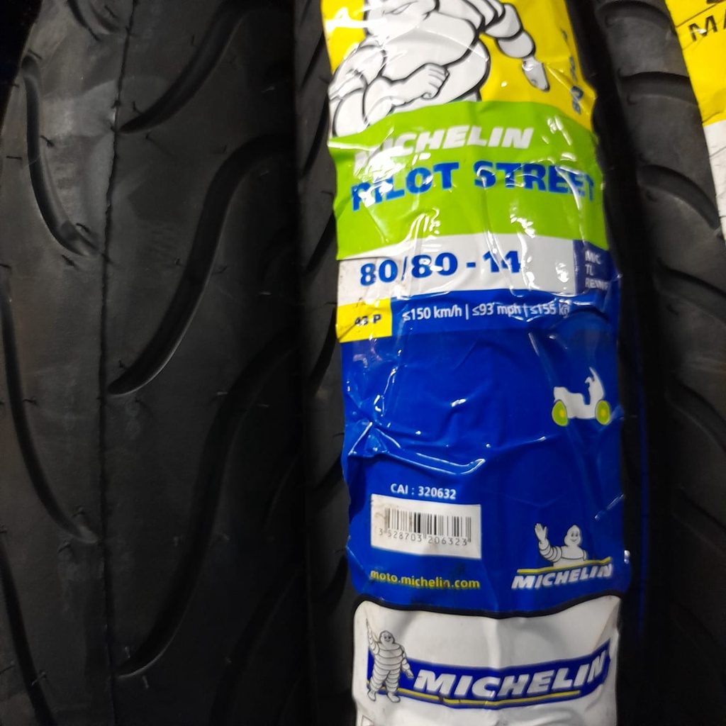 Ban motor matic Michelin Pilot Street 80 80 14 tubeless beat mio vario