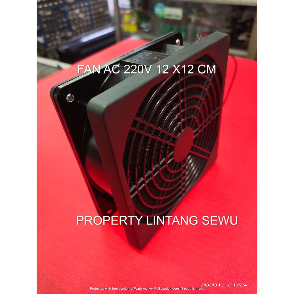 fan kipas blower ac 220 volt 12cm x 12cm  ac 220v 12x12 cm