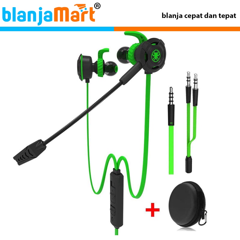 Plextone G30 Gaming Earphone HiFi with Detachable Microphone