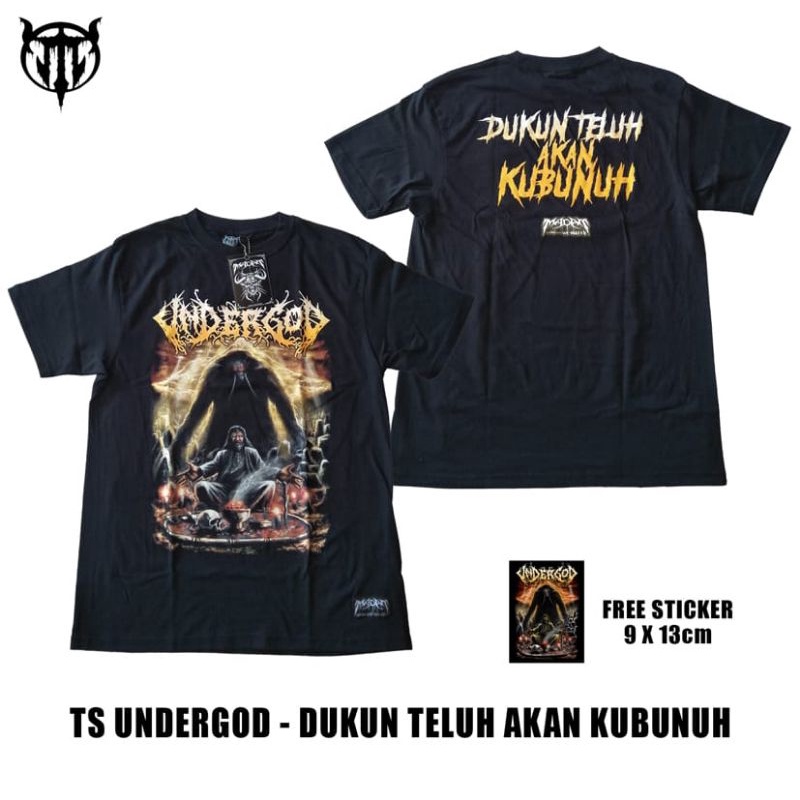 TSHIRT KAOS BAND METAL UNDERGOD