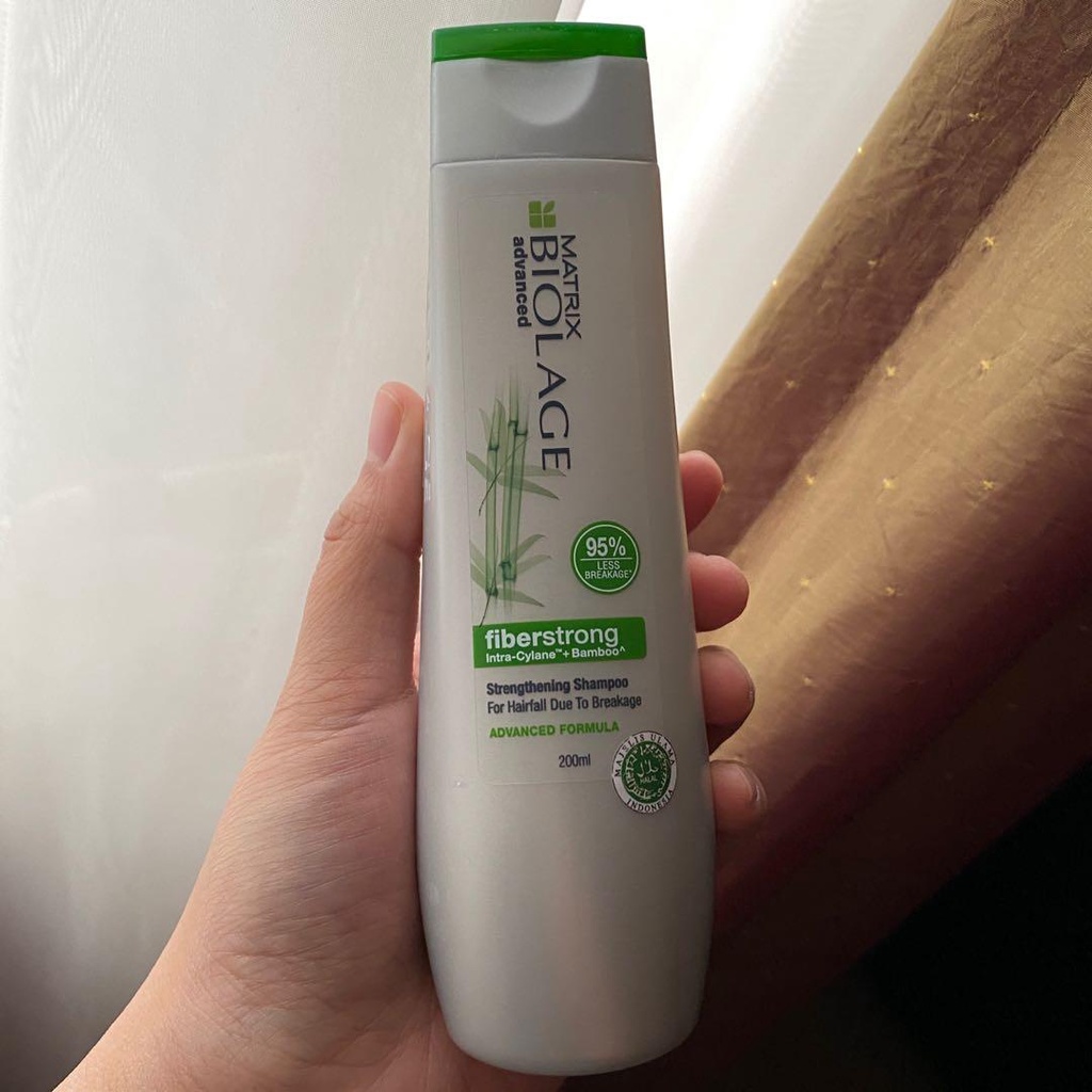 MATRIX Biolage Fiberstrong Shampoo - Shampo Perawatan Rambut Rusak Kering Rontok Rapuh Patah 200 ml