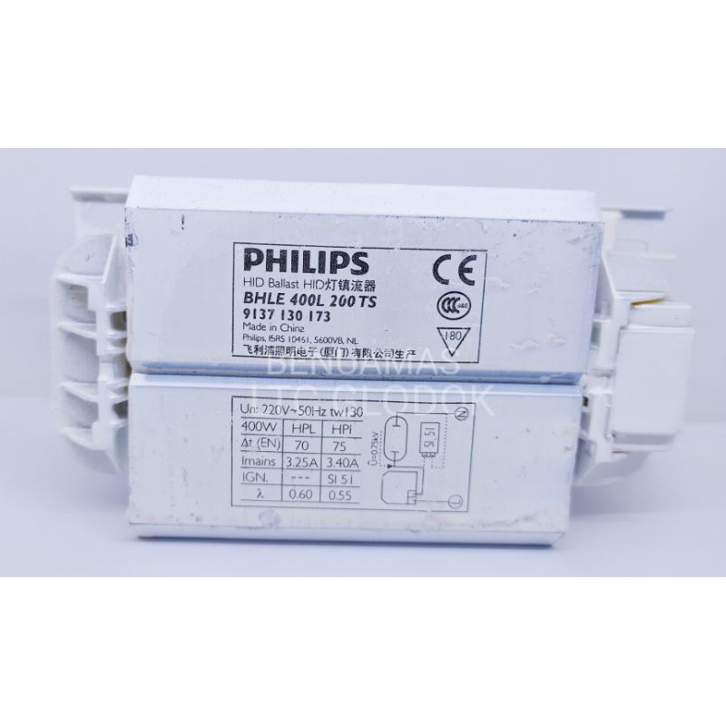 BALLAST PHILIPS BHLE 400L 200 TS
