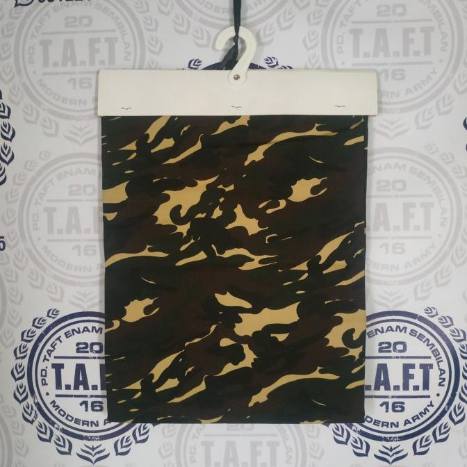 Bahan kain loreng banser - bahan dril loreng banser