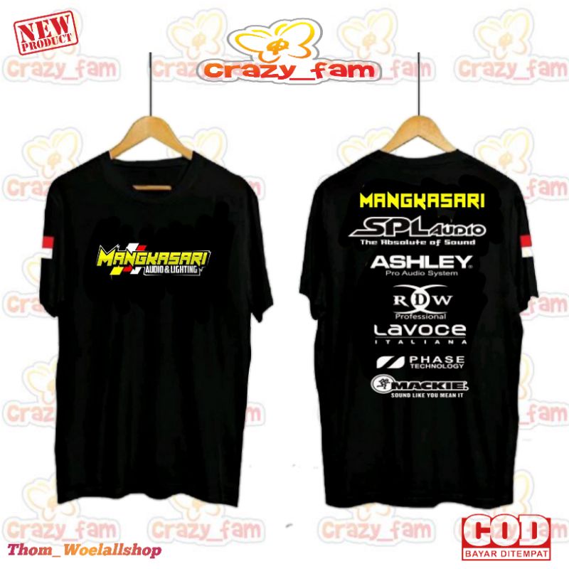 KAOS BAJU SOUND SISTEM MANGKASARI AUDIO