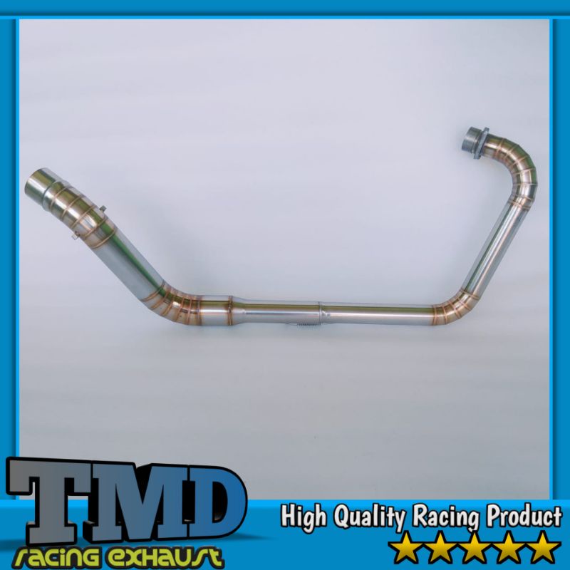 pipa leher knalpot racing yamaha byson injeksi byson full cacing