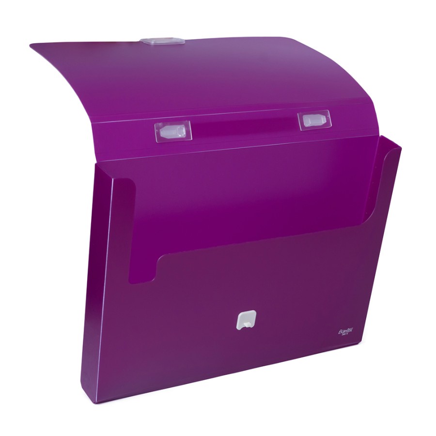 Bantex Portable Case With Handle Folio Lilac 3611 21