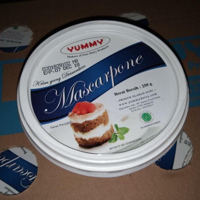 

Yummy Mascarpone 250 Gram