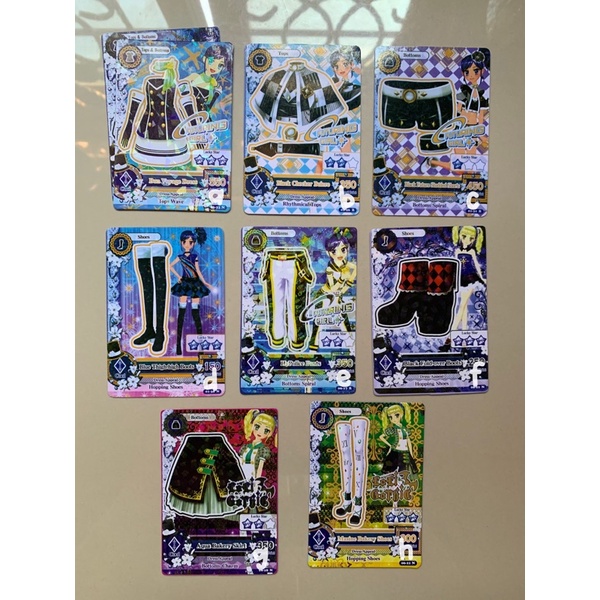 KARTU CARD AIKATSU PALSU COOL TYPE