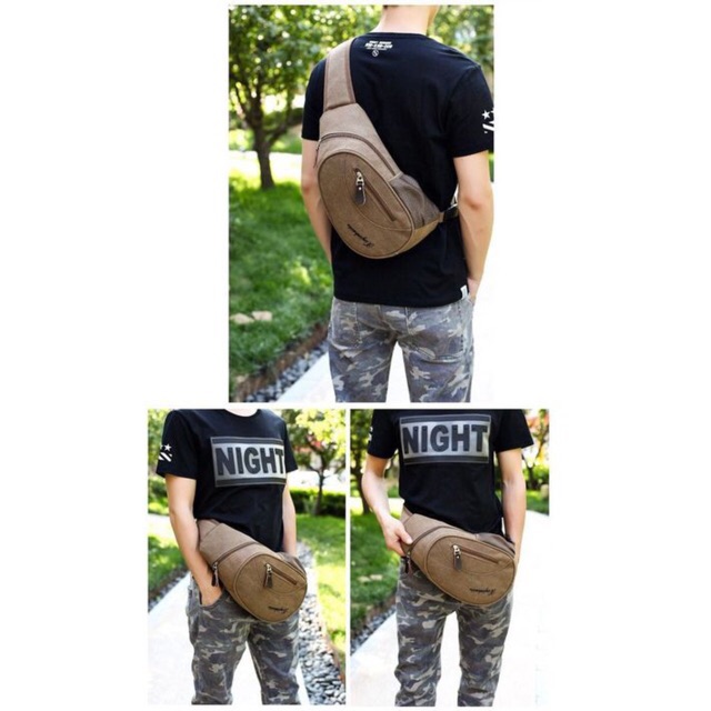 

Bodybag import Xinjinhuida Berat : 400gr Bahan : Canvas Ukuran : 38 x 18 x 9cm Harga : 200k/Pcs