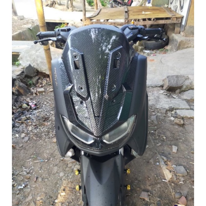 COVER DADA TAMENG NMAX NEW 2020 2021 CARBON GOZIMA