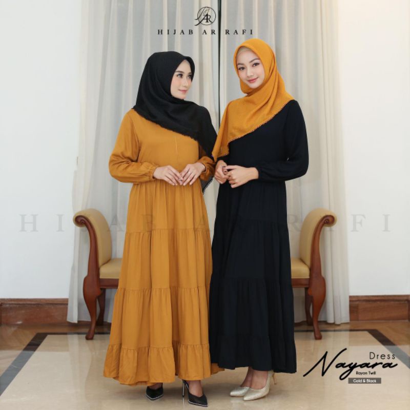 Terlaris √ NAYARA DRESS AR RAFI | DRESS AR RAFI (Anniha Collection)