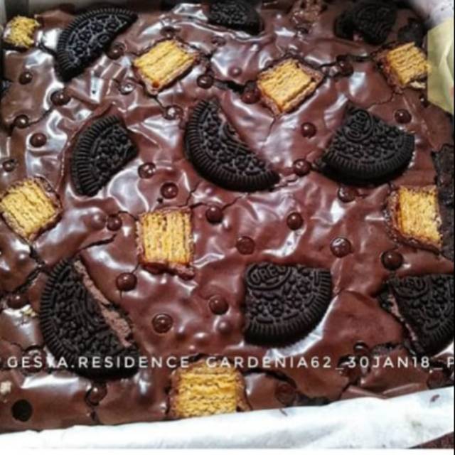

Fudgy brownies