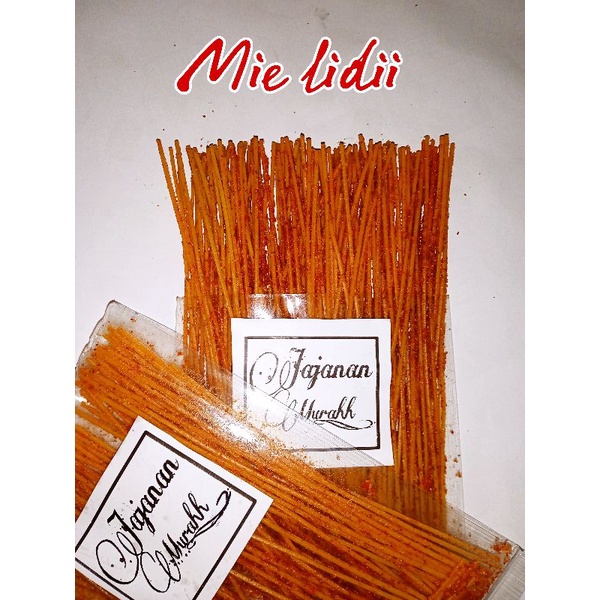 

Mie lidi 100Gram Extra pedass