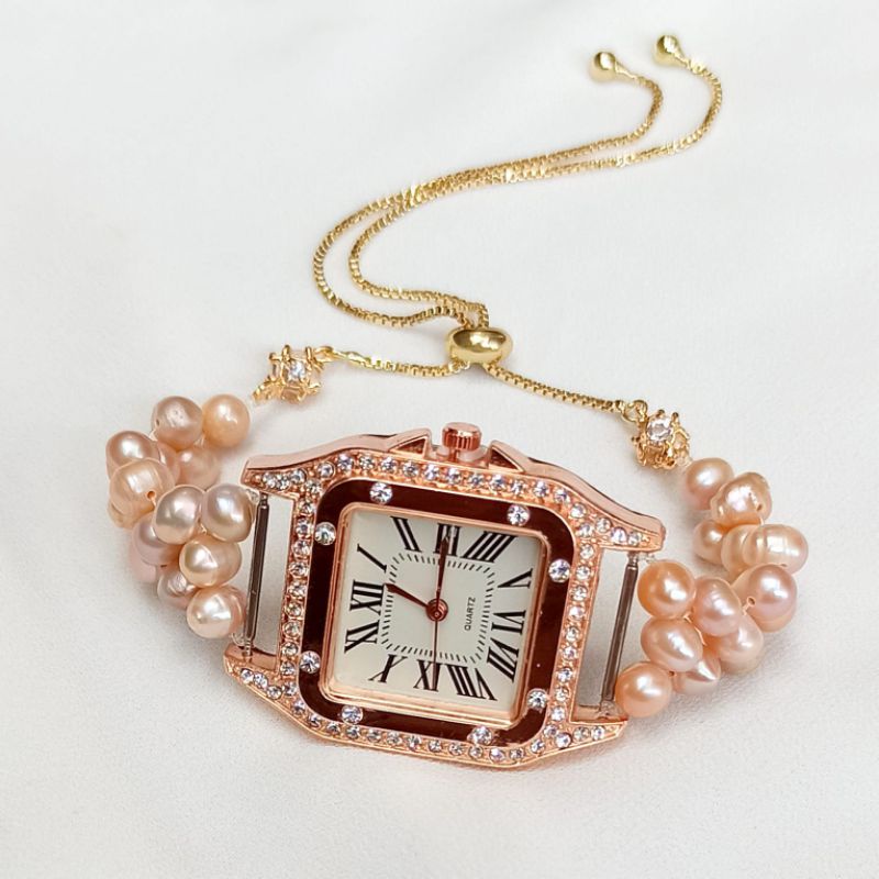 JAM TANGAN MUTIARA LOMBOK ASLI