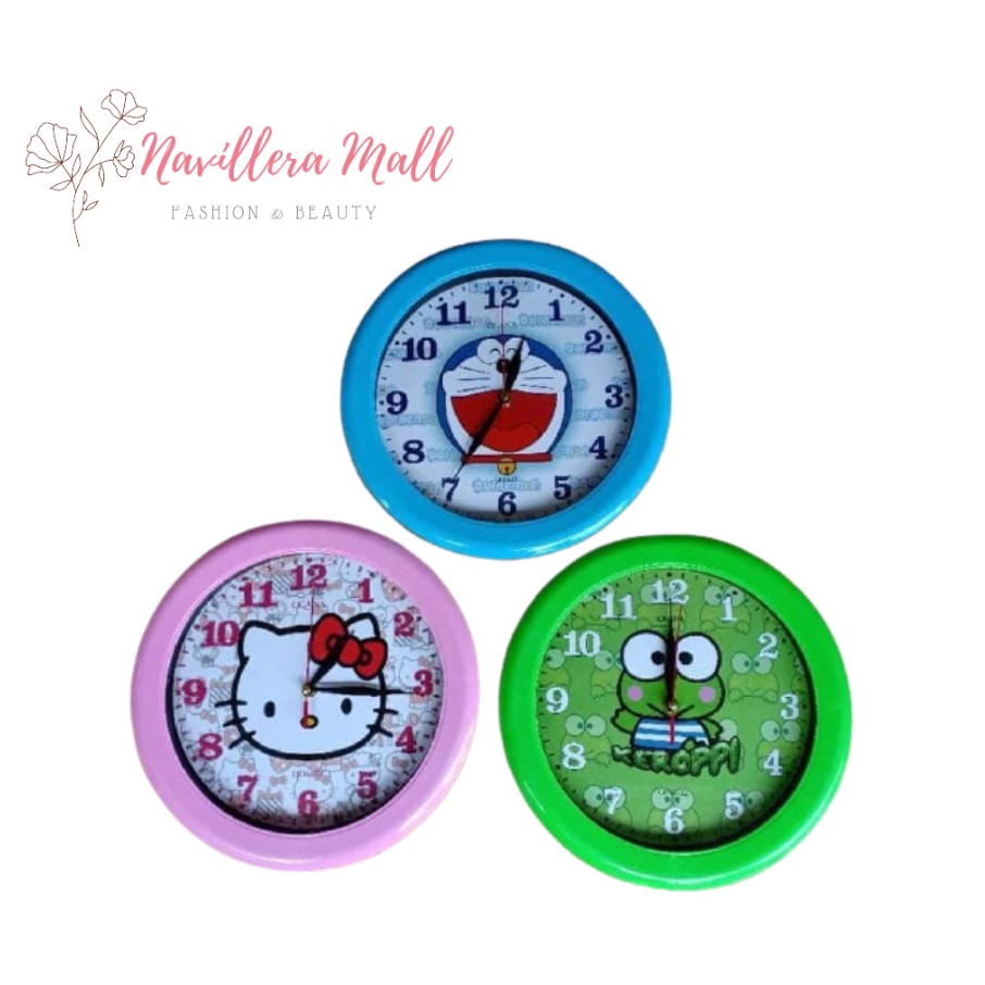 Jam Dinding Karakter Murah Merk Ogana | Jam Dinding Karakter Anak | Jam Dinding 30cm Murah | Jam Din