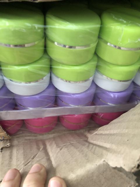 Pot Krim 12,5gram Warna Putih Tutup Ungu