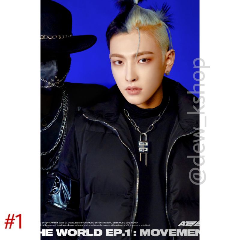 POSTER ATEEZ (HONGJOONG) - THE WORLD EP.1 : MOVEMENT