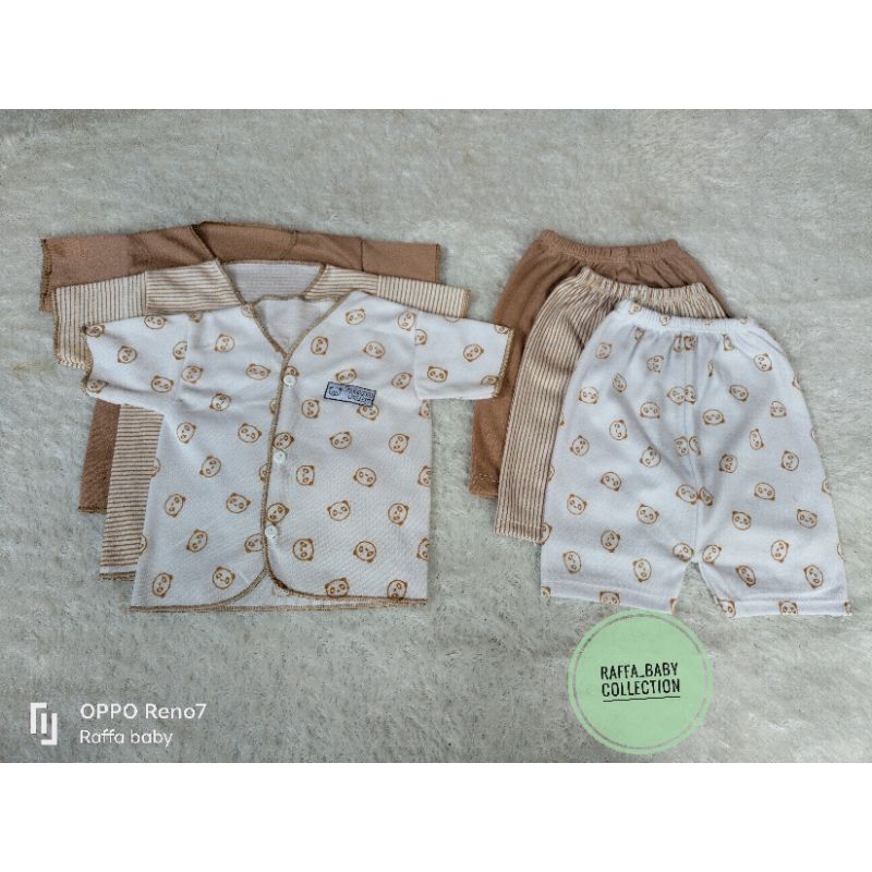 Paket 18pcs/9 stel baju bayi Newborn (seri coksu)