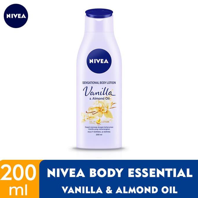 

Perawatan Kulit/ Nivea Body Essential Vanilla & Almond Oil 200Ml