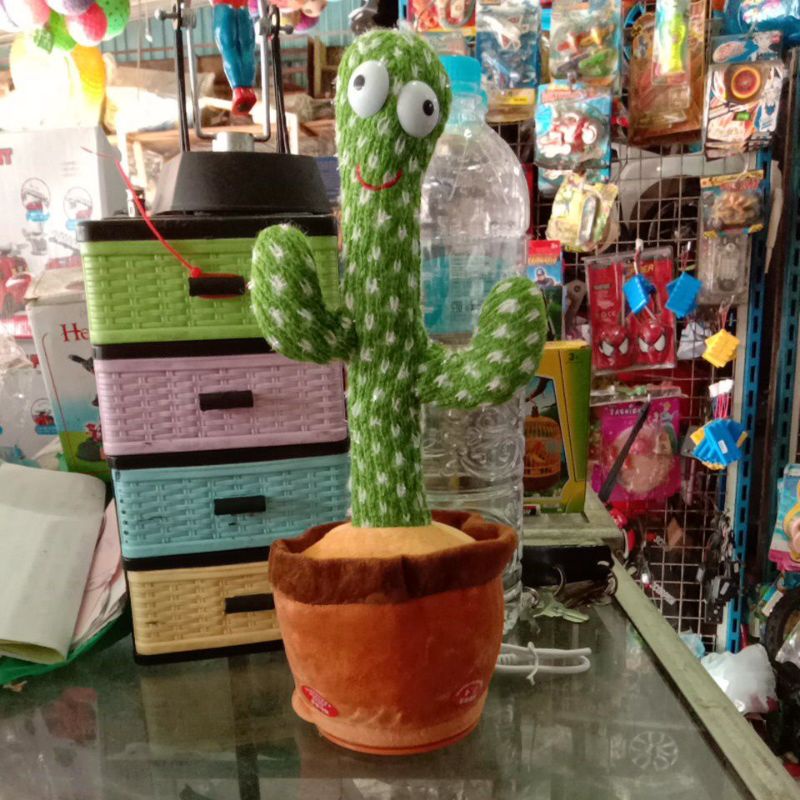 mainan/ kaktus viral / kaktus rekam /kaktus goyang